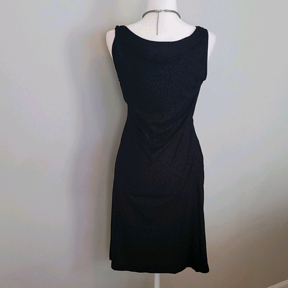 Elie Tahari black drape dress - Picture 4 of 5